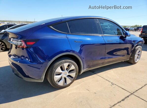 7SAYGDEE1PA080284 2023 TESLA MODEL Blue Trasero derecho