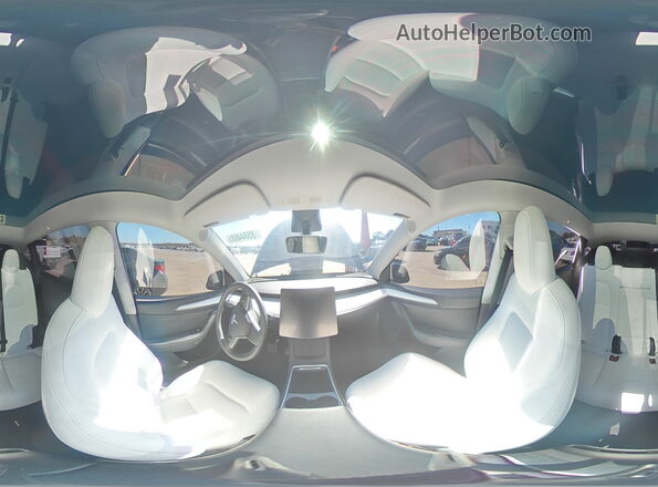 7SAYGDEE1PA080284 2023 TESLA MODEL Blue Vista interior de 360 grados