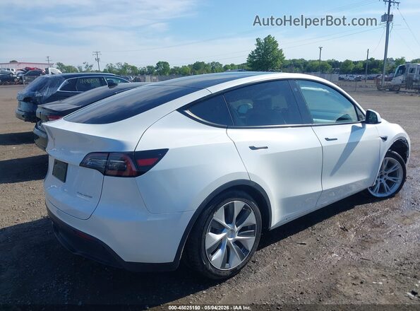 7SAYGDEE1PA090071 2023 TESLA MODEL Y White Հետևի աջ