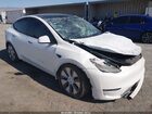 2023 Tesla Model Y   White vin: 7SAYGDEE1PA103207