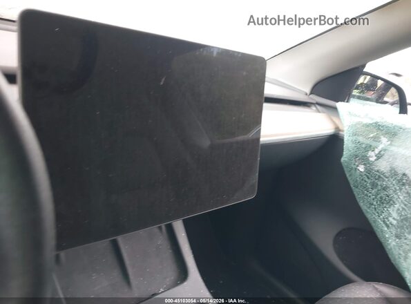 7SAYGDEE1PA207390 2023 TESLA MODEL Y Black Вид задніх сидінь