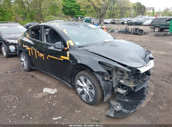 7SAYGDEE1PA207390 2023 TESLA MODEL Y Black Передня права чверть