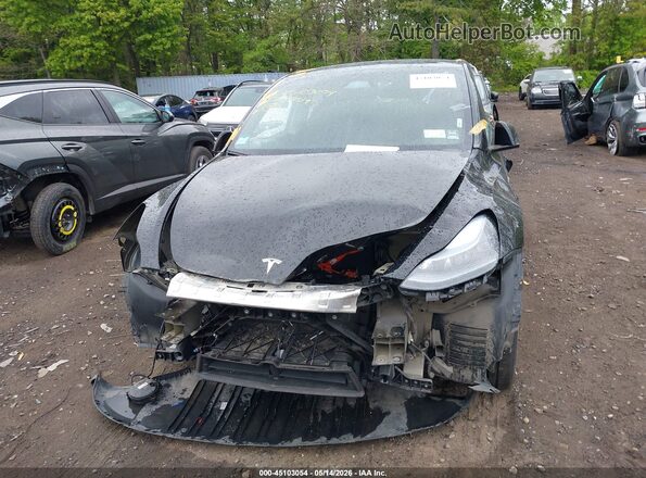 7SAYGDEE1PA207390 2023 TESLA MODEL Y Black Вид панелі приладів