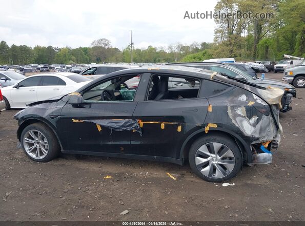 7SAYGDEE1PA207390 2023 TESLA MODEL Y Black Вид задньої частини салону