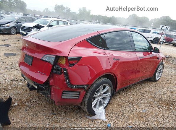 7SAYGDEE1PF700537 2023 TESLA MODEL Y Red უკანა მარჯვენა
