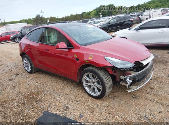 7SAYGDEE1PF700537 2023 TESLA MODEL Y Red წინა მარჯვენა