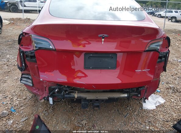 7SAYGDEE1PF700537 2023 TESLA MODEL Y Red 