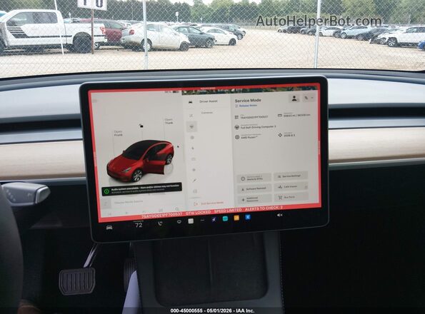 7SAYGDEE1PF700537 2023 TESLA MODEL Y Red 