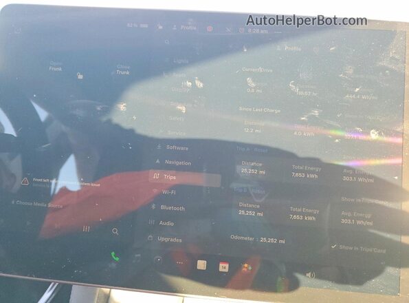 7SAYGDEE1PF905498 2023 TESLA MODEL Gray Вид щитка приладів