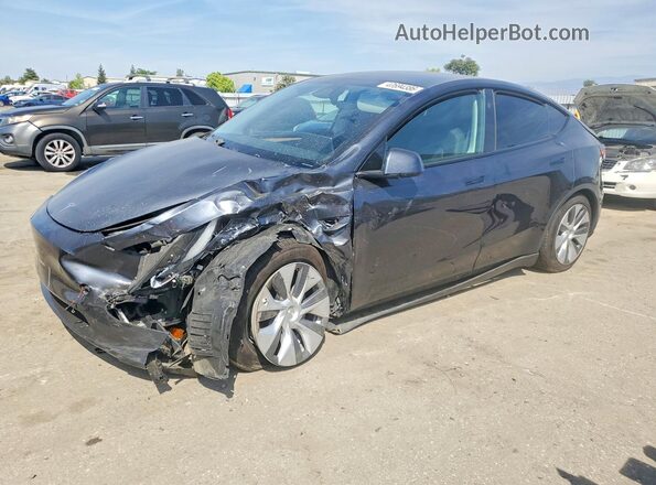 7SAYGDEE1RA222684 2024 TESLA MODEL Gray Առջևի ձախ երեք քառորդ տեսարան