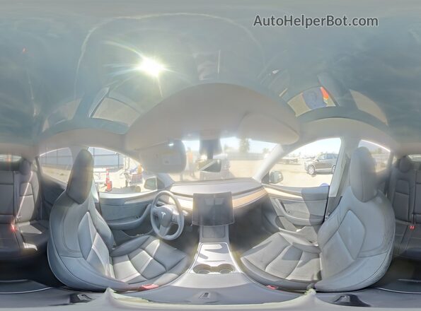 7SAYGDEE1RA222684 2024 TESLA MODEL Gray VIN կոդի պիտակի տեսք