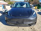 2024 Tesla Model Y Gray vin: 7SAYGDEE1RA308805
