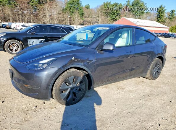 7SAYGDEE1RA308805 2024 TESLA MODEL Gray წინა მარცხენა ხედი სამი მეოთხედიდან