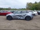 2024 Tesla Model Y Long Range Dual Motor All-wheel Drive Gray vin: 7SAYGDEE1RA316497