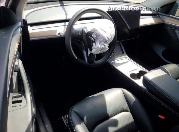 7SAYGDEE1RF079965 2024 TESLA MODEL Charcoal Вид панелі приладів
