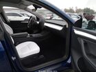 2024 Tesla Model Y Long Range Dual Motor All-wheel Drive Blue vin: 7SAYGDEE1RF150596