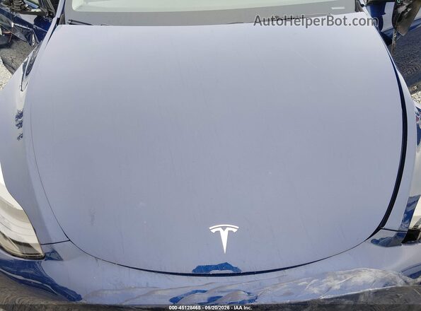 7SAYGDEE1RF150596 2024 TESLA MODEL Y Blue Vista trasera