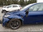 2024 Tesla Model Y Long Range Dual Motor All-wheel Drive Blue vin: 7SAYGDEE1RF150596
