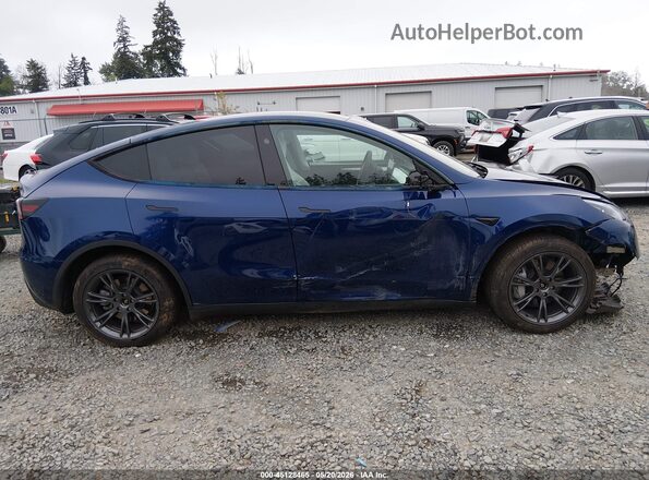 7SAYGDEE1RF150596 2024 TESLA MODEL Y Blue Vista del cuadro de instrumentos