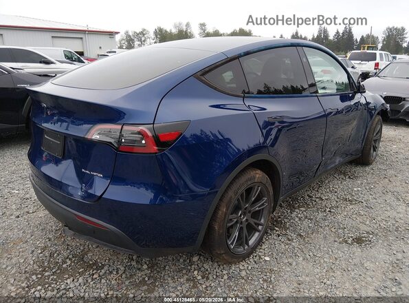 7SAYGDEE1RF150596 2024 TESLA MODEL Y Blue Trasero derecho