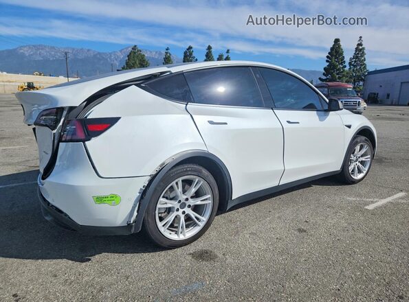 7SAYGDEE2NF323309 2022 TESLA MODEL White Rear right