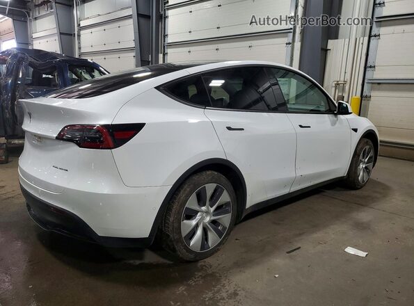 7SAYGDEE2NF323777 2022 TESLA MODEL Белый Задняя правая четверть
