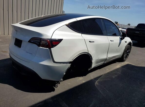 7SAYGDEE2NF348470 2022 TESLA MODEL White Հետևի աջ