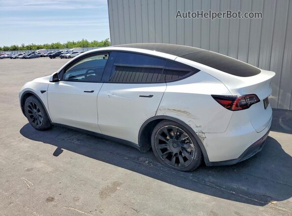 7SAYGDEE2NF348470 2022 TESLA MODEL White Հետևի ձախ
