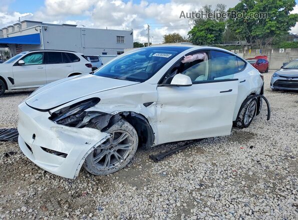 7SAYGDEE2PA194875 2023 TESLA MODEL White Vista tres cuartos delantera izquierda
