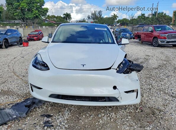 7SAYGDEE2PA194875 2023 TESLA MODEL White Vista frontal