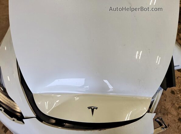 7SAYGDEE2PF584376 2023 TESLA MODEL White Engine compartment view
