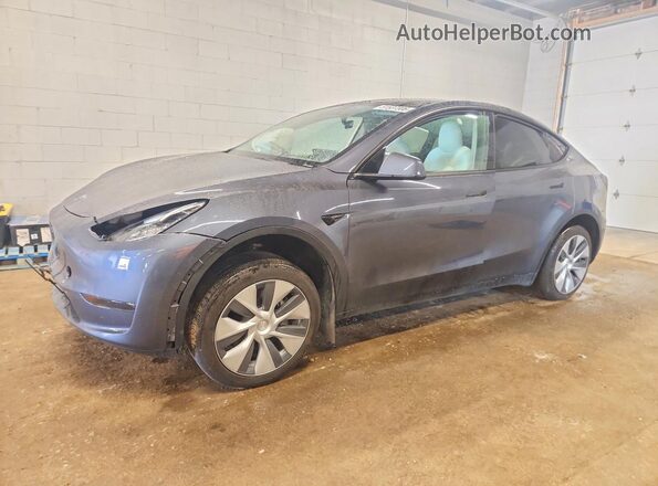 7SAYGDEE2PF610247 2023 TESLA MODEL Угольный Передняя левая четверть