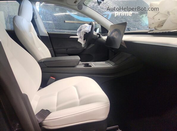 7SAYGDEE2PF610247 2023 TESLA MODEL Угольный Вид задних сидений