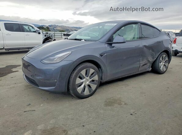 7SAYGDEE2PF643958 2023 TESLA MODEL Gray Передня ліва чверть