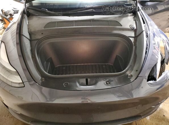 7SAYGDEE2PF885746 2023 TESLA MODEL Серый Вид задней части салона