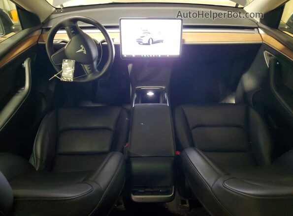 7SAYGDEE2PF885746 2023 TESLA MODEL Серый Вид панели приборов