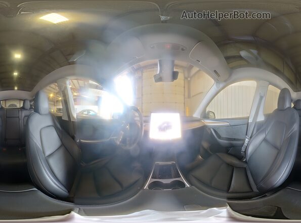 7SAYGDEE2PF885746 2023 TESLA MODEL Серый Панорамный вид салона 360°
