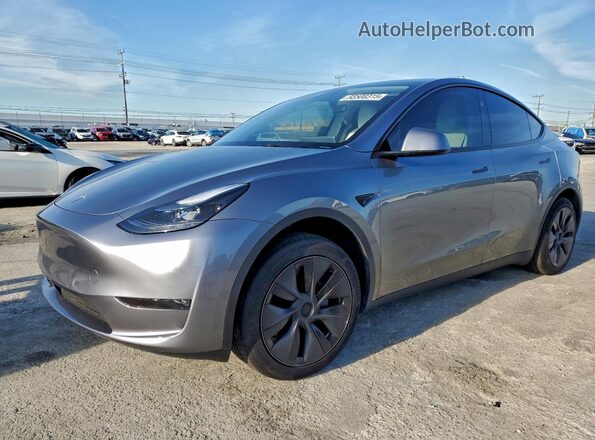 7SAYGDEE2SF279176 2025 TESLA MODEL Серый Передняя левая четверть