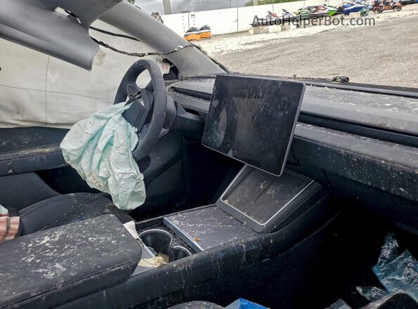 7SAYGDEE2TA394469 2026 TESLA MODEL Gray Вид панелі приладів