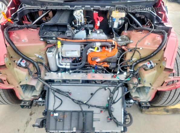 7SAYGDEE2TA456551 2026 TESLA MODEL Red Rear interior view