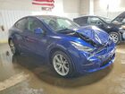 2022 Tesla Model Y Синий vin: 7SAYGDEE3NF363429