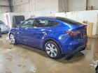 2022 Tesla Model Y Синий vin: 7SAYGDEE3NF363429