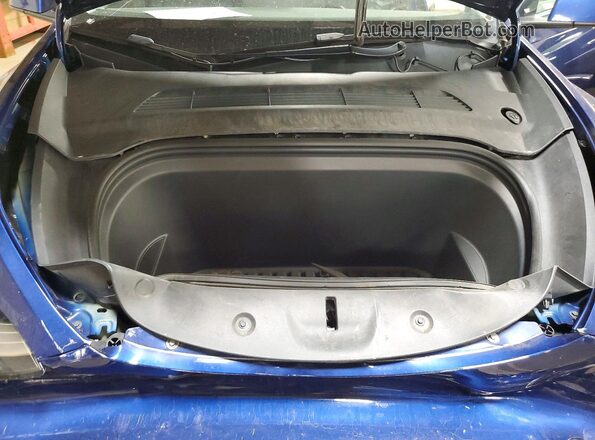 7SAYGDEE3NF363429 2022 TESLA MODEL Синий Вид задней части салона