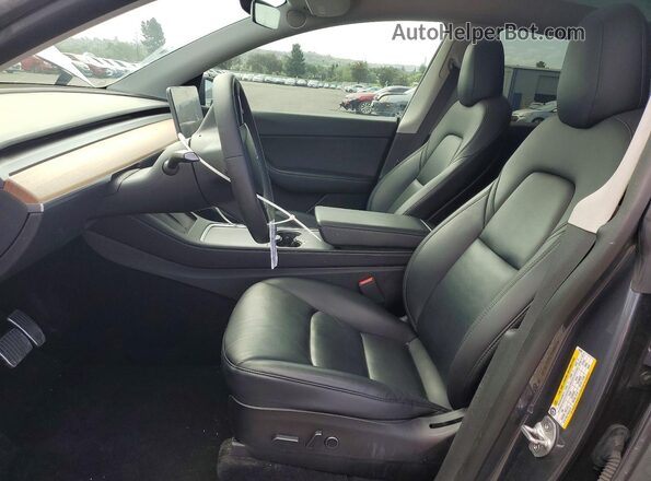 7SAYGDEE3NF402469 2022 TESLA MODEL Gray Vista interior delantera