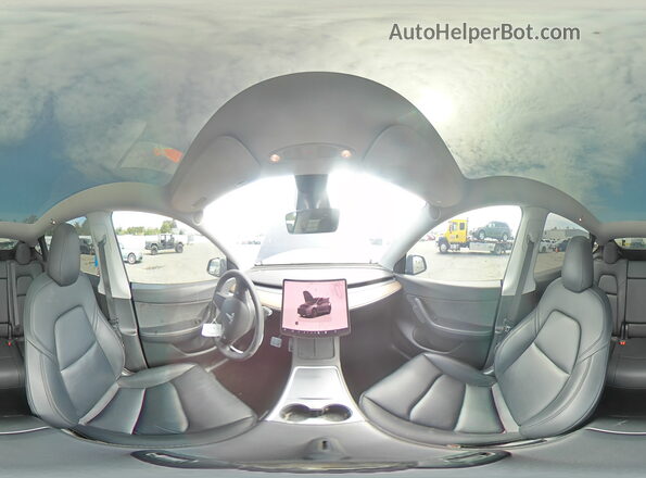 7SAYGDEE3NF402469 2022 TESLA MODEL Gray Vista de la etiqueta del VIN