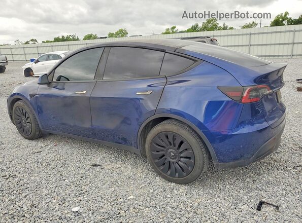 7SAYGDEE3NF443510 2022 TESLA MODEL Blue Задня ліва чверть