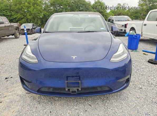 7SAYGDEE3NF443510 2022 TESLA MODEL Blue Вид спереду