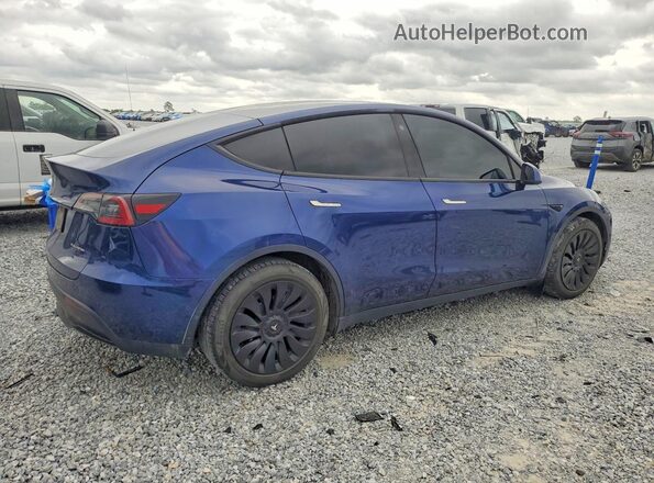 7SAYGDEE3NF443510 2022 TESLA MODEL Blue Задня права чверть
