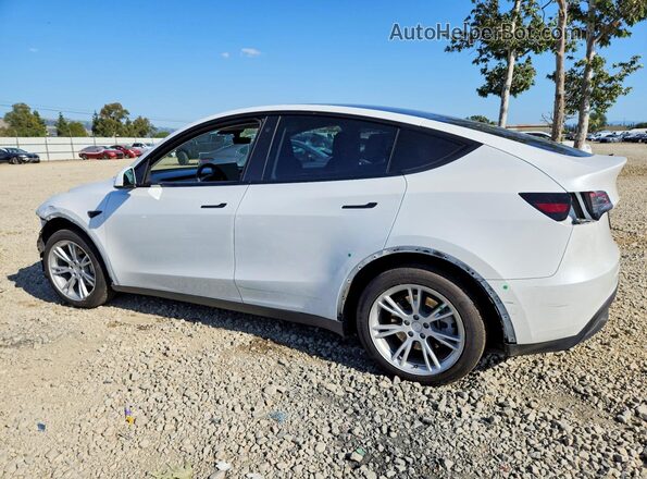 7SAYGDEE3NF561282 2022 TESLA MODEL White Rear left