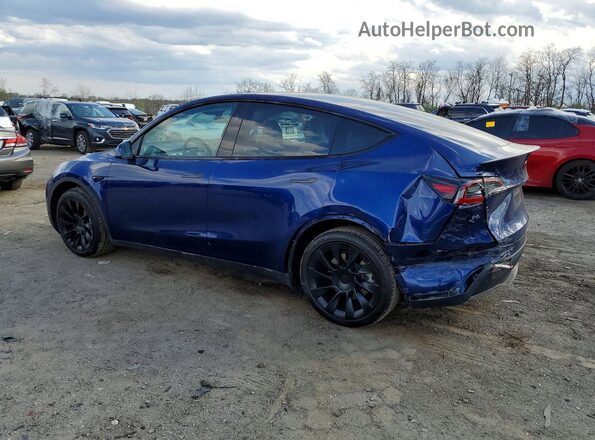 7SAYGDEE3PA135169 2023 TESLA MODEL Синий Задняя левая четверть